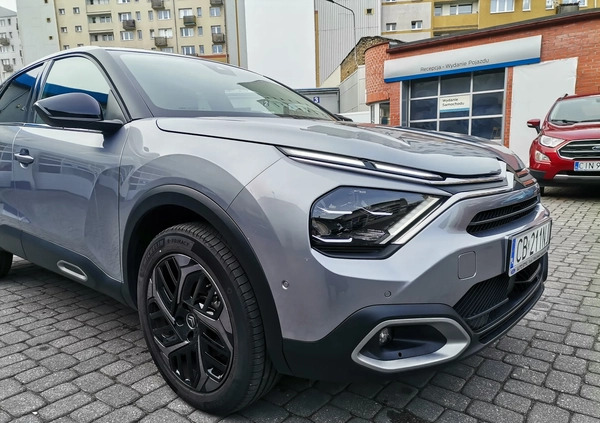 Citroen C4 cena 87900 przebieg: 10000, rok produkcji 2021 z Orzesze małe 562